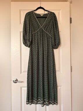 max studio crochet lace maxi dress Tessie Knit & Crochet Maxi Dress / Dark Chocolate | MESHKI